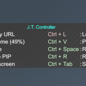 J.T. Controller for USharpVideo [SDK3]