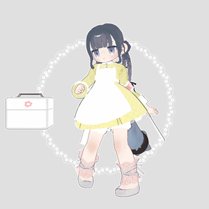【まめふれんず対応】ふんわりスカート⚘ナースさん【MA対応】 缩略图 3