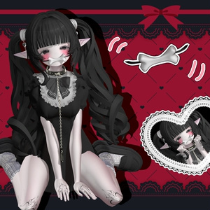 ♥初作品-猫耳・角＋犬・猫・悪魔尻尾- ♥マヌカ用 缩略图 5