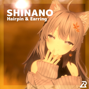【しなのちゃん向け】オータムヘアピン＆イヤリング