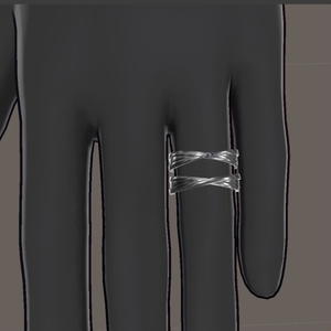 【VRChat向け指輪】cross ring 缩略图 2