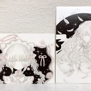 Glitter Postcard