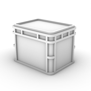 ビールケース コンテナ 3D model  rhinoceros stl obj free フリー