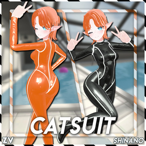 ラバースーツ 『Zeni Latex Catsuit』 - Shinano 缩略图 6