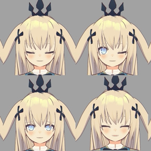 【VRoidモデル】ふしぎなこ【VRM/オリジナル３Dモデル】 缩略图 6