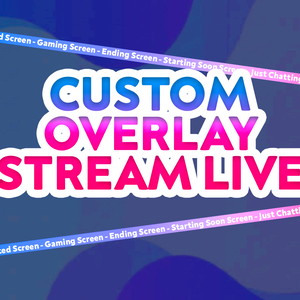 【配信画面】ストリート系 かっこいい 待機画面 / Street Grunge Stream Overlay【VTuber/Twitch】