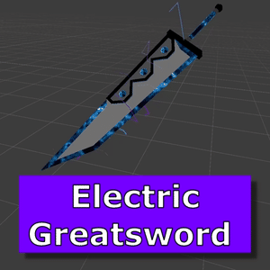 電撃大剣ギミック | Electric Greatsword 【VRChat対応 / VRCFury】