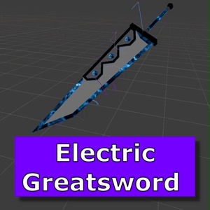 電撃大剣ギミック | Electric Greatsword 【VRChat対応 / VRCFury】