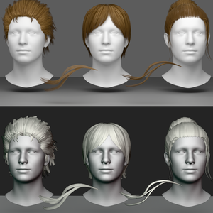 Hair Splines - リアル寄りの髪作成支援アドオン (Blender 5.0以上推奨）