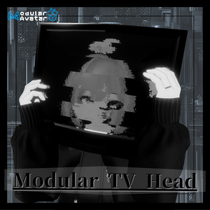 ModularTVHead shader 【VRchat想定】