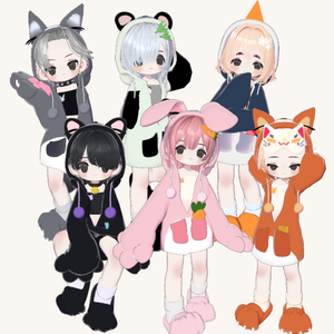 028【キプフェル対応】【まめフレンズ素体】