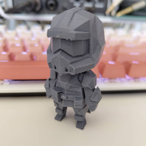 【無料配布】【３Dモデル】B01-タクティカルのちびキャラ【ヘルダイバー2】