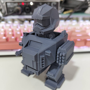 【無料配布】【３Dモデル】EXO-45 パトリオット・エクソスーツのちびキャラ【ヘルダイバー2】