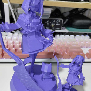 【無料配布】【３Dモデル】鈴原るるのローポリフィギュア【鈴原るる】