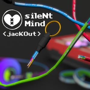 非実在系ブランド<sileNtMind>製キーホルダー「JacKOut」