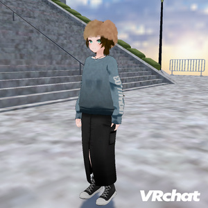 KNIT_styling / VRchatアバター用ウェア(.stアバター/一色晴.桝花蒼対応) 缩略图 5