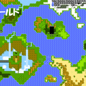 ファミコン風ＲＰＧ基本マップ素材セット