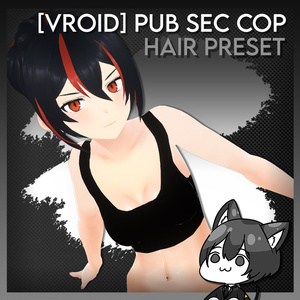[Vroid] Zhu Yuan (パブセック・コップ) Hair Preset