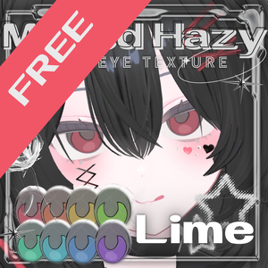 【無料/FREE】✧24時間限定✧｜Muted Hazy EYE TEXTURE｜Lime対応