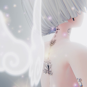 Unalome symbol tattoo