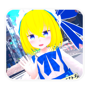 【ステッカー】街中で出会ったくにちゃん 10x10cm【1枚】