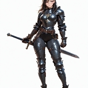 RPG　顔に傷あり　女騎士　シリーズ　立ち絵 0