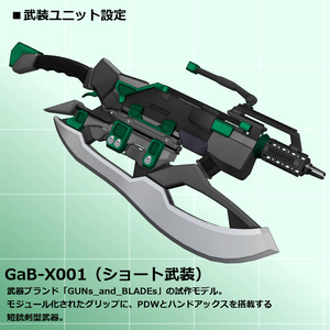 GaBプロジェクト_試作型銃剣001型 缩略图 3