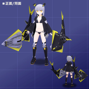 スカベンジャー（アズールレーン_ファンアート3Dモデル） 缩略图 4