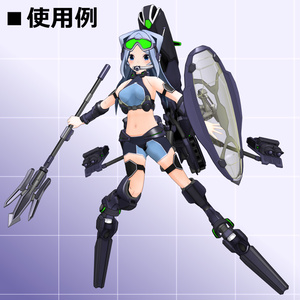 【MMD/VRC】水中戦闘汎用型クリセリス_セピアリア【オリジナル3Dモデル】 缩略图 11