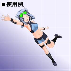 【MMD/VRC】水中戦闘汎用型クリセリス_セピアリア【オリジナル3Dモデル】 缩略图 10