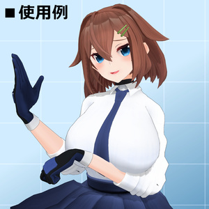 【VRC/MMD】咲姫守一美（オリジナル3Dモデル）【D4シスターズ】 缩略图 9
