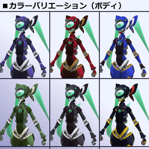 【MMD/VRC】クリステアロイド（オリジナル3Dモデル）【D4エクストラーズ】 缩略图 7