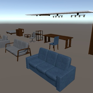 VRChat向け家具セット(４)