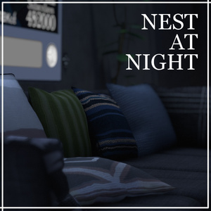 NEST AT NIGHT by Coquelicotz