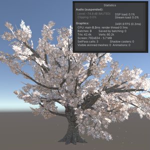 VRChat向け桜の木（2023年版） 缩略图 5