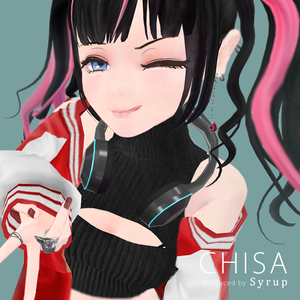 ≪CHISA≫ (千紗)　オリジナル3Dモデル