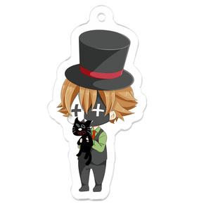 キヨ＆キヨ猫アクリルキーホルダー - すりーぷそるじゃ - BOOTH