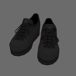 [VRoid/Free] Basic Sneakers Black ベーシックスニーカー ブラック #Revirsi rv0011-k