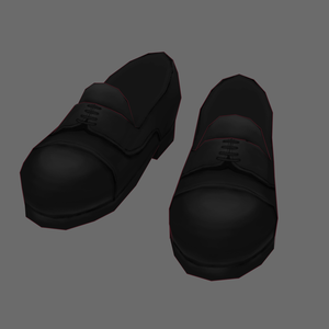 [VRoid/Free] Classic Dress Shoes Black クラシック革靴 ブラック #Revirsi rv0017-k