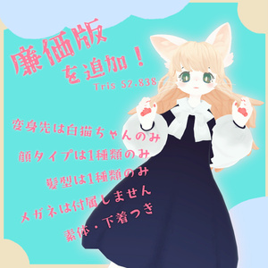 オリジナル3Dモデル　｢hitonoco(じゃない!?)｣ 缩略图 10
