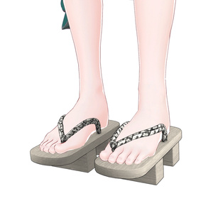 Japanese traditional footwear [Geta (下駄)] for Moe, Kikyo, Lasyusya, Maya, Minase, Rindo, Selestia, Shinra, Tresha and Lime Florent the Cat! 缩略图 5