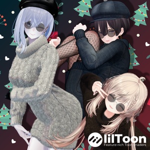 Christmas Sweater Dress Set[クリスマスセータードレスセット] 缩略图 2