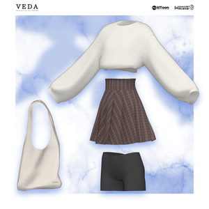 VEDA OverKnit & PleatsSkirt #VEDA_vrc 缩略图 4