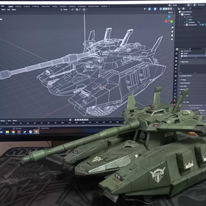 Magella Tank 3D (papercraft)