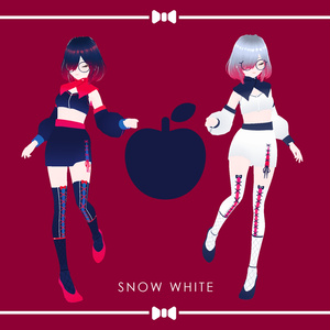 【試着有】SNOW WHITE【VRoid用】