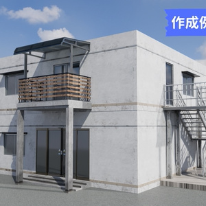 背景用　建物アセット 缩略图 9