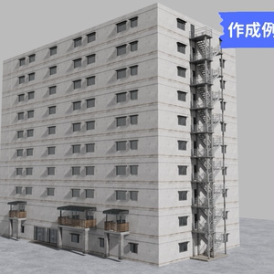 背景用　建物アセット 缩略图 10