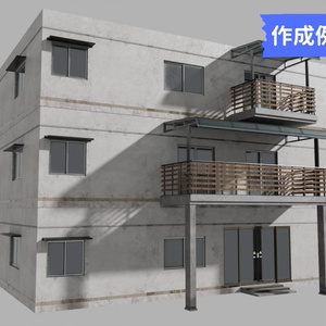 背景用　建物アセット 缩略图 6