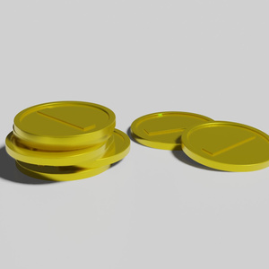 コイン　blenderデータ