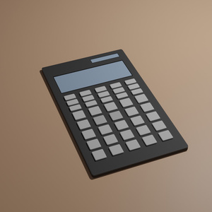 電卓　 blenderデータ